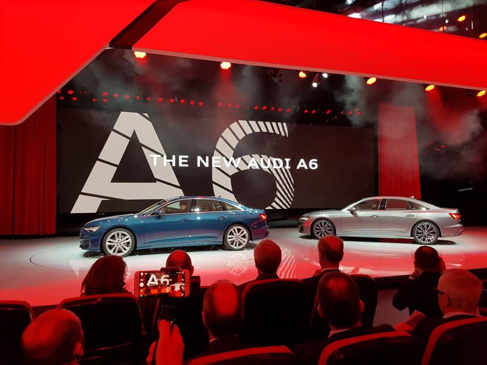 Офіційні фото і подробиці моделі останнього покоління були опубліковані ще до дебюту, але тепер можна оцінити, як нова Audi A6 виглядає вживу
