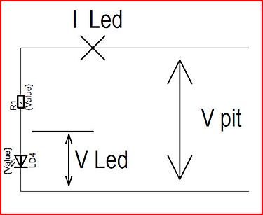 Як розрахувати значення резистором для світлодіода
