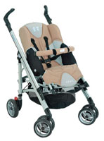 Прогулянкові коляски використовуються з 6-8 місяців, коли дитина вже починає сидіти, і до 2-3-х років