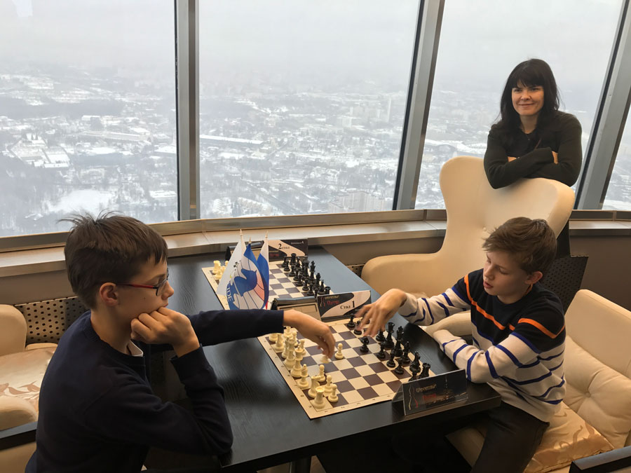 Шаховий турнір на Останкінській вежі