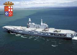 Авіаносець Cavour - новий флагман італійського флоту